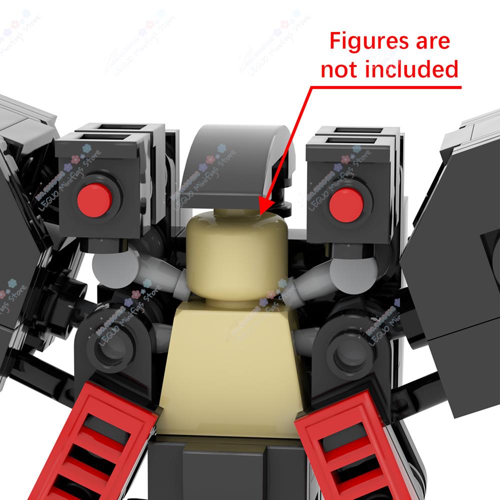 MOC1130 Научно-фантастический Киберпанк Меха MOC Строительные Блоки Совместимая Фигурка Действия Высокотехнологичная Силовая Броня Модель Собираемые Игрушки Для Детей