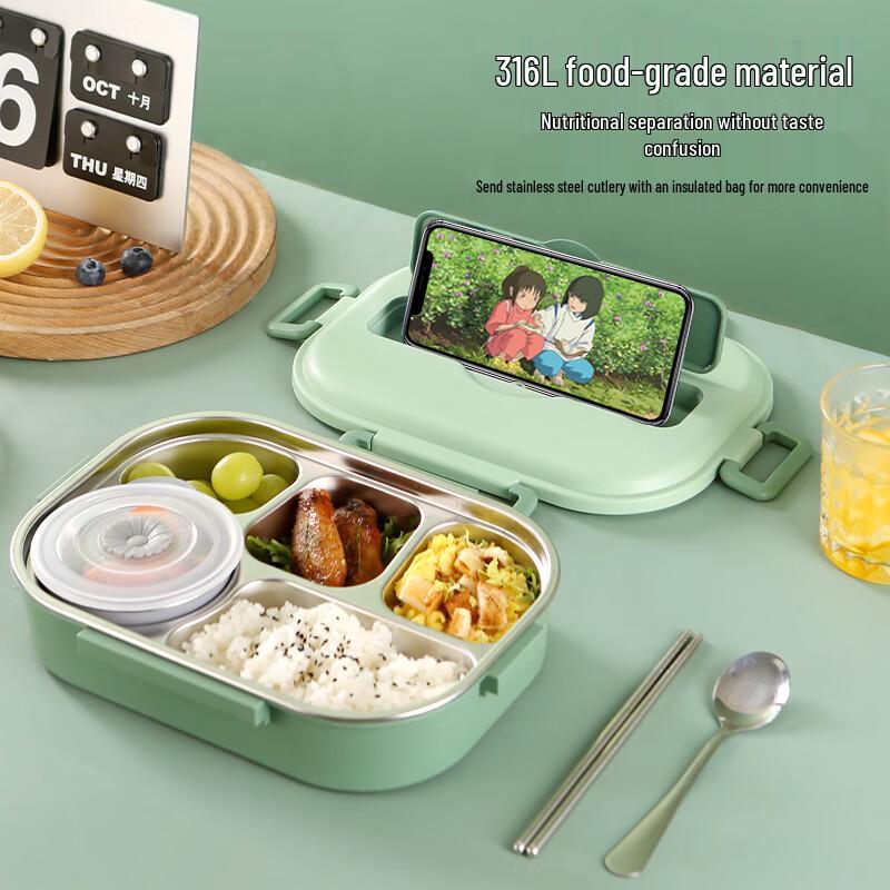 Ymer Insulated Stainless Steel Bento Lunch Box Set