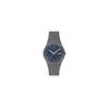 Swatch Gent Biosourced Часы унисекс с циферблатом 'Tile' Серый
