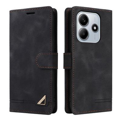 Кожаный кошелек-сумка чехол для телефона для Xiaomi Redmi Note 14 14C 13 12 Pro Plus 12S 4G 5G Note14 Capa Роскошная откидная крышка Слот для карт Etui