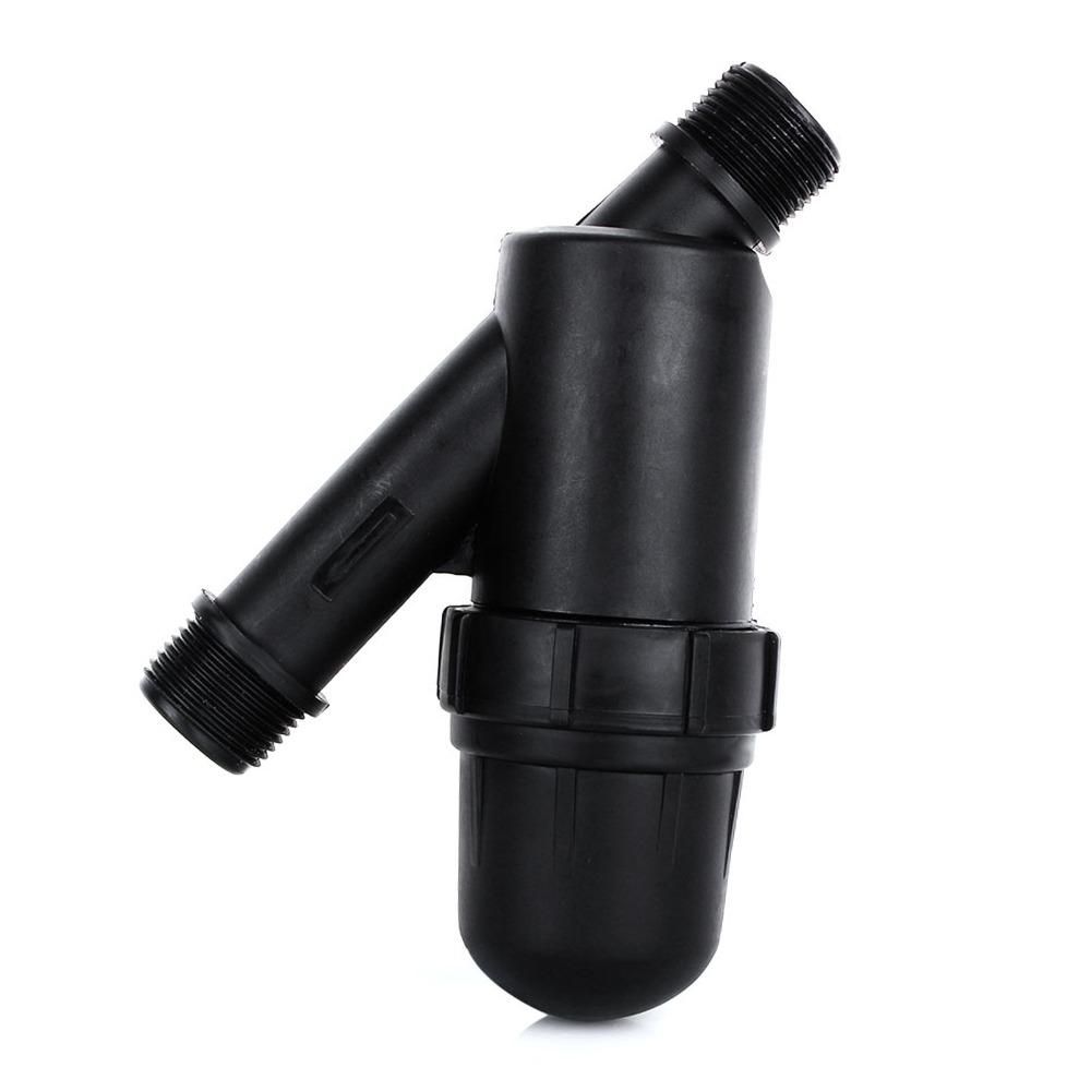 3/4 Inch Screen Irrigation Filter Y Type Easy Clean Drip Irrigation Filter 120 Mesh High Flow Garden Irrigation Filter