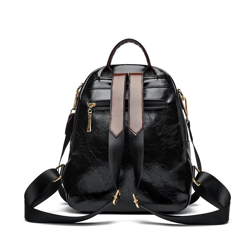 Мягкий кожаный рюкзак женский многофункциональный большой вместимости дорожный рюкзак школьный рюкзак для школьников