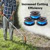 10 Pcs Weed Wacker String Replacement AC14RL3A Trimmer Refill Line Auto-feed Weed Eater String for Ryobi String Trimmer