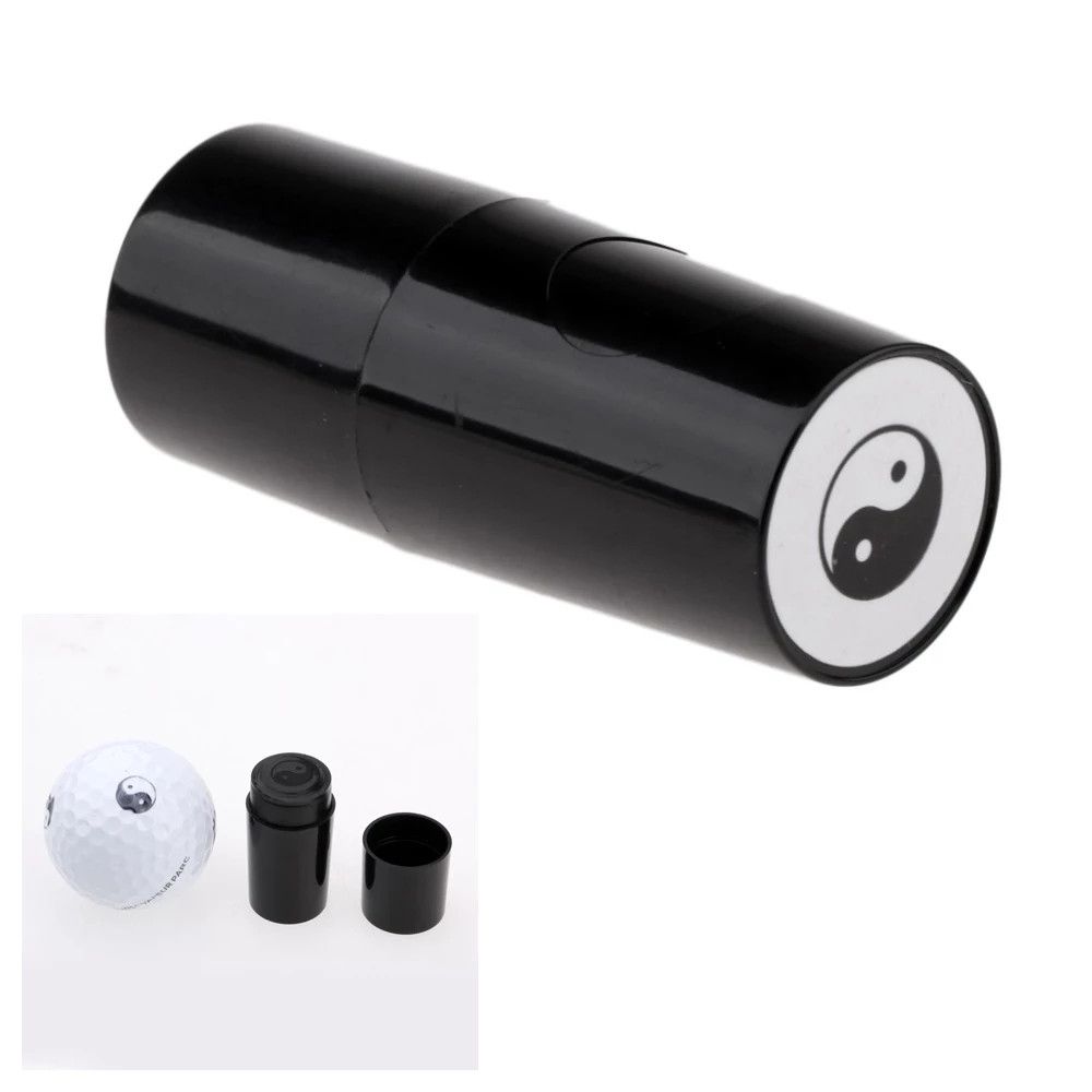 Patterns Multicolors Long Lasting Plastic Quick-dry Stamp Marker Golf Ball Stamper Impression Seal