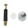 20PCS Practical Furniture Cam Lock Kit Threaded Dowel Screws  For Cabinet Installation