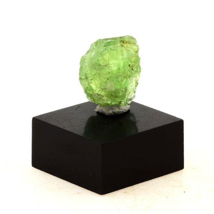 Pierres et Minéraux. Grenat Tsavorite. 10.8 ct. Manyara Region, Tanzanie.