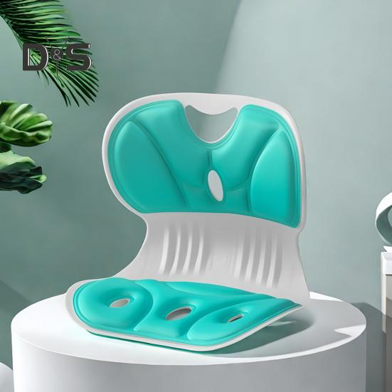 Waist Cushion Ergonomic Back And Lumbar Support for Good Posture Correction And Back Pain Relief Office Chair Back Pad Work Gaming Students Drivers