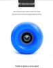 Double Row High-Elastic Shock Absorbing PU Four-Wheel Roller Skate Wheels - Non-Flashing, Universal Accessory