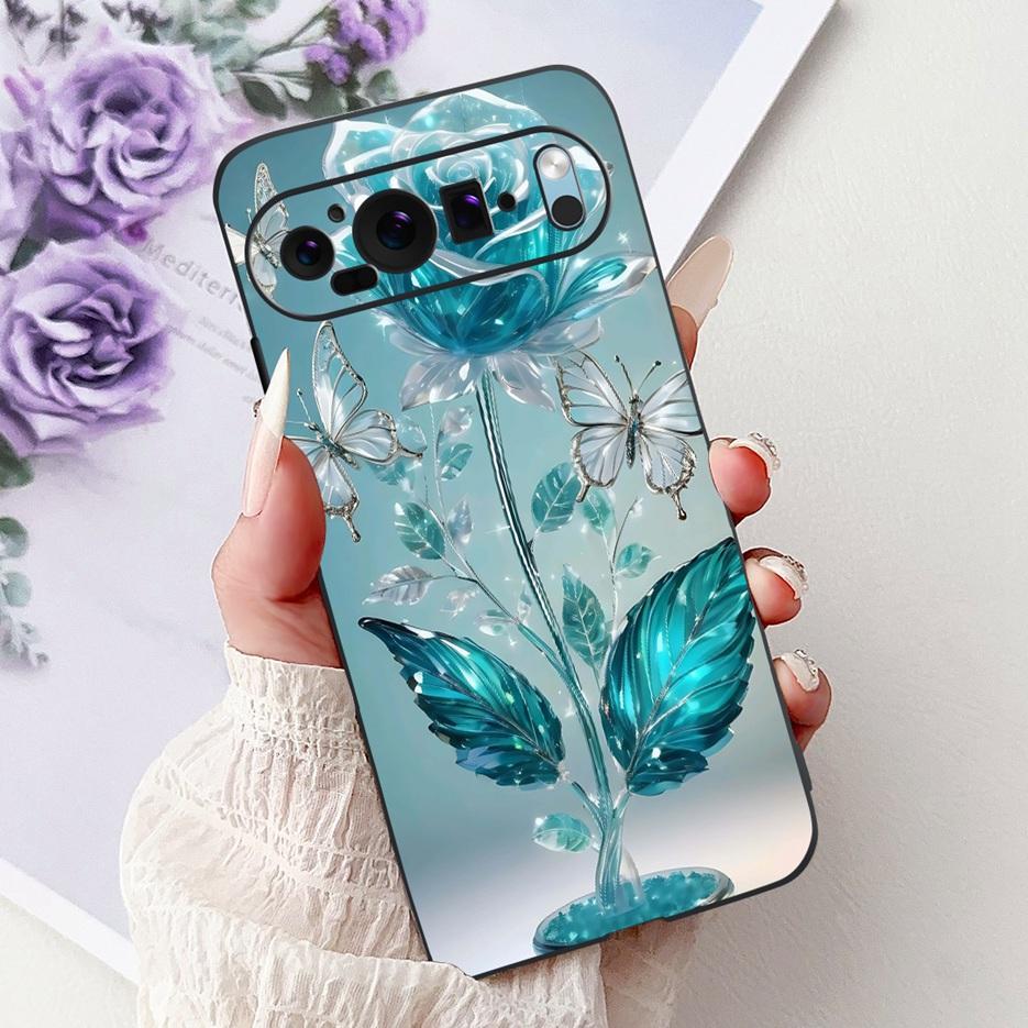 Чехол для Google Pixel 9 Pro Pixel9A Новый Модный Расписной Чехол Мягкий ТПУ Чехол для Телефона Для Google Pixel 9A Pixel9 Pro Задняя Крышка Сумки