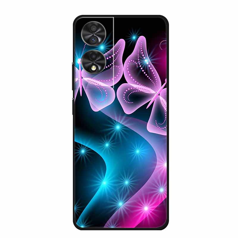 Для TCL 505 502 Чехол Роскошный ТПУ Мягкий Силиконовый Чехлы для Телефона Задняя Крышка для TCL505 TCL502 Мультяшный Защитный Ударопрочный Милый Fundas