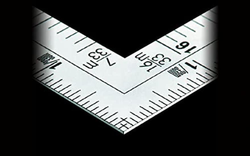 Shinwa Sokutei изогнутая широкая пита серебряная 1 сяку 6 сун передняя и задняя шкала эквивалентная шкала 10600