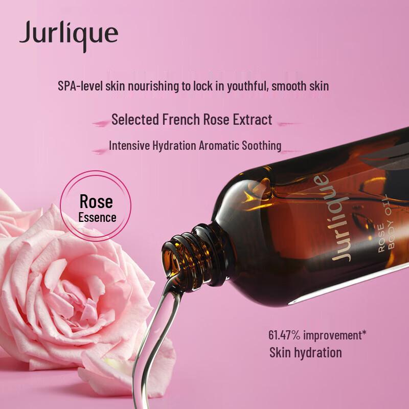 Jurlique Rose Hand Cream & Body Massage Oil Gift Set