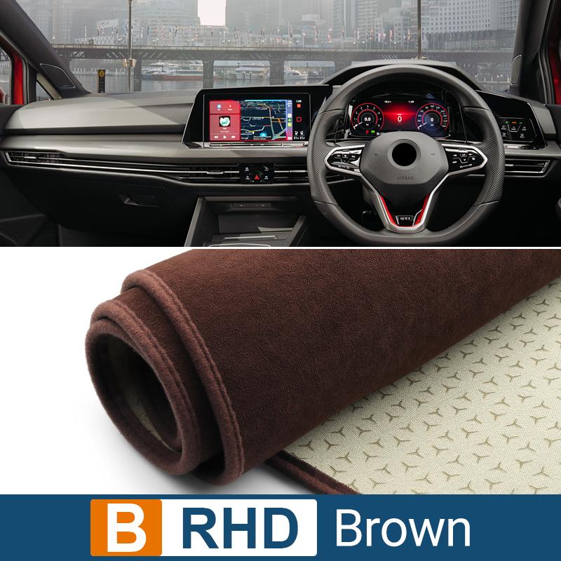 For Volkswagen VW Golf 8 MK8 Car Dashboard Cover Mat trument Carpets Anti-UV Non-Slip Pad Accessories