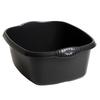 Casa Rectangular Washing Up Bowl Midnight Black 39cm