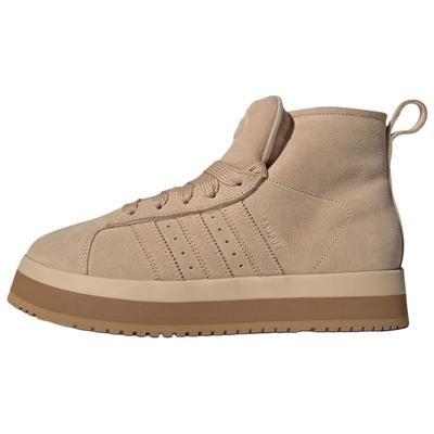 Кроссовки женские Campus 00s Winter Mid Magic Beige Бежевые с коричневой подошвой JR3735