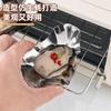 1/2 шт. Многофункциональные блюда для устриц из нержавеющей стали, пригодные для гриля, запеченные моллюски, гребешки, морепродукты, сковорода для гриля устриц, многоразовые
