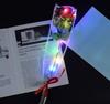 Led Glowing Artificial Silk Flowers Light up Rose Bouquet Valentines Mother's Day Gift for Home Wedding Centerpieces Party Decor