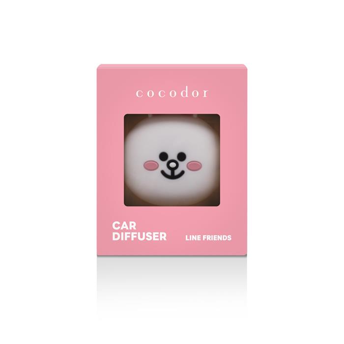 LINE FRIENDS Автомобильный ароматизатор-клипса Cony (Цветочный рынок)