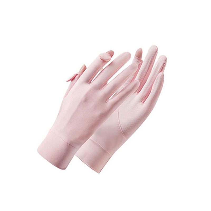 Дышащие перчатки с защитой от УФ-излучения, женские нескользящие тонкие солнцезащитные перчатки, летние, для езды на велосипеде на открытом воздухе, для вождения, быстросохнущие, моющиеся