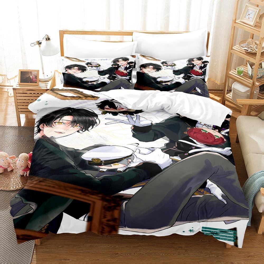 New Game Promise of Wizard Bedding Set Duvet Cover Comforter King Queen Twin Size Boys Girl Adult