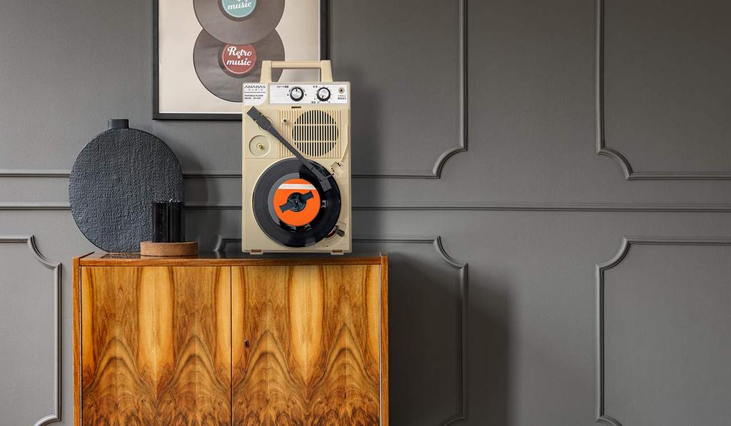 Portable record player mixer record player & (portable (single item))