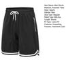 Men Sport Shorts Elastic Waist Adjustable Drawstring Quick-Drying Gym Shorts with Pockets Loose Fit Running Shorts