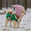 Comfortable Pet Head Cover Warm Pet Transformation Hat Cute Winter Pet Hat  Party