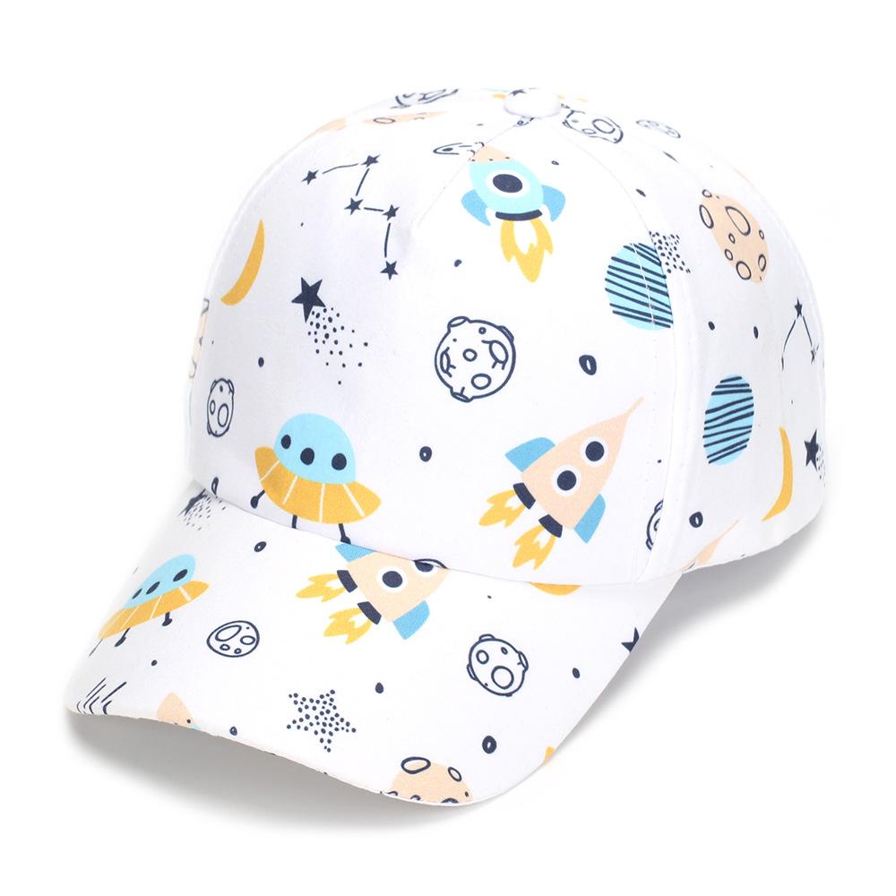 Children's Cartoon Animal Baseball Caps - Spring/autumn - Boys' Cute Beanie Hats - Girls' Sun Hats