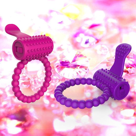 Male Masturbator Long-lasting Convenient Safety Material Wireless Exquisite Enhance Happiness Silicone Vibrating Penis Lock Ring for Men