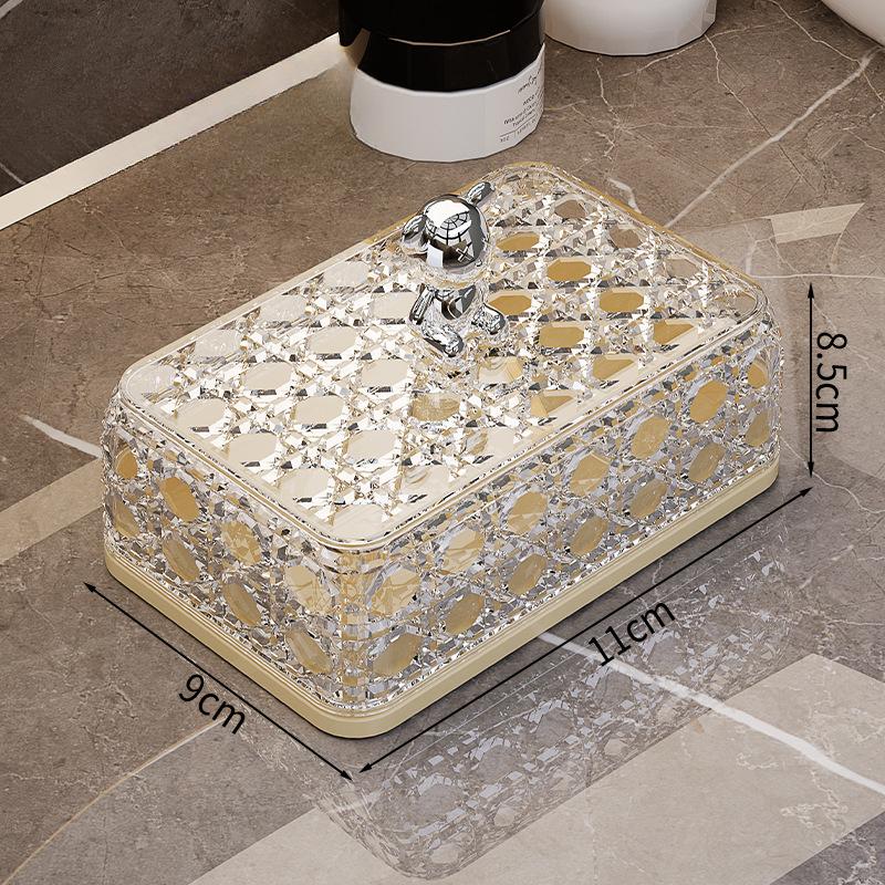 Мыльница с сетчатым узором «Виноградная лоза», многослойная, дренажная, для ванной комнаты, мыло без перфорации, подставка для растений