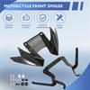 A28G-For Honda CB500 Hornet CB 500 2024 2025 Front Motorcycle Wing Spoiler Downforce Aerodynamic Fairing Winglets