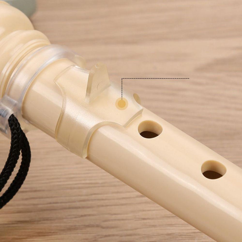 Baroque Fingering Eight Hole Clarinet Easy Adjustable Vertical Flute Musical Instrument