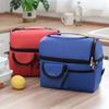 Premium 600d Oxford Material Insulated Lunch Bag Spacious And Waterproof For All Ages