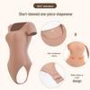 Seamless Short-Sleeve Shaping Bodysuit Thong for Women