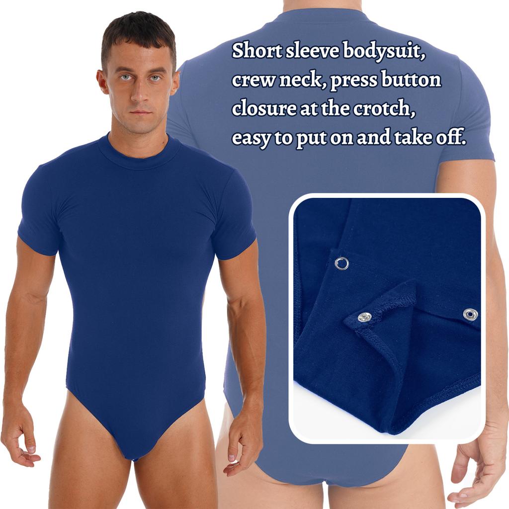 Сплошной цвет Узкий комбинезон Повседневный боди Цельный купальник Клубный костюм Купальник Майка для фитнеса Тренажерный зал Спортивная майка для борьбы Мужская пижама