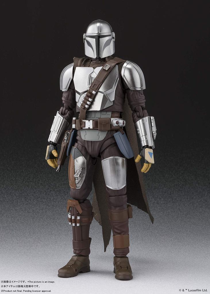 TAMASHII NATIONS Star Wars The Mandalorian The 150mm Painted Movable Figure S.H.Figuarts (Beskar Armor) (STAR WARS Mandalorian) Approx. ABS&PVC&Cloth