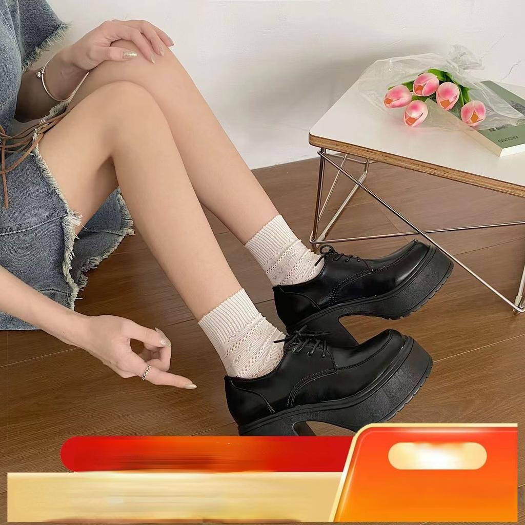 Туфли на платформе, каблуки, женские туфли на плоской платформе, весна.