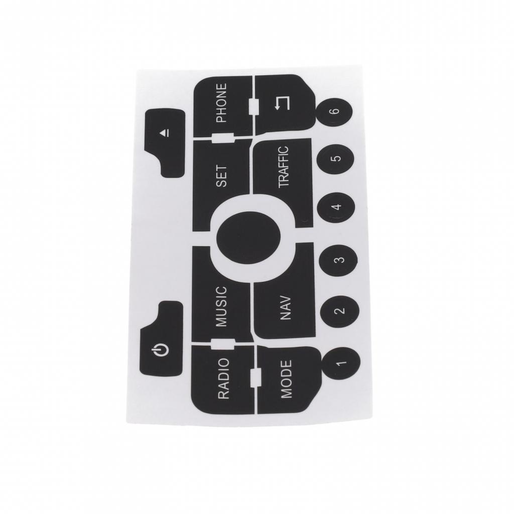 Set of Stickers To Repair the Buttons On Your for 308 for 3008 Nav Radio