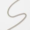 Walk Platinum 850 Kihei Necklace 50cm Cut [Jewelry Shinsaibashi] 5.7g (2-sided Kihei)