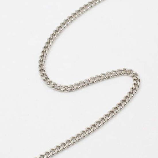 Walk Platinum 850 Kihei Necklace 50cm Cut [Jewelry Shinsaibashi] 5.7g (2-sided Kihei)