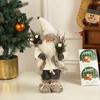 Santa Claus Dolls White Xmas Pendants Merry Christmas Tree Decor For Home Kids Naviidad Presents Noel Gifts Natal