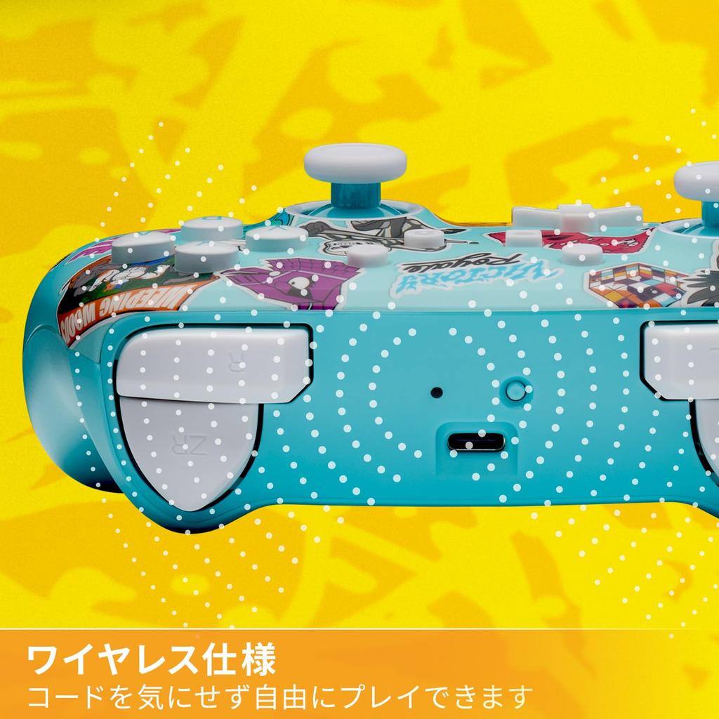 Официально лицензированный Nintendo улучшенный беспроводной контроллер PowerA для Nintendo Switch Наклейка Fortnite Включает бонусный виртуальный предмет Включает