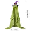 Unique Halloween Gift Idea Halloween Atmosphere Blanket Cozy Halloween Hoodie Blanket for Adults with Pocket