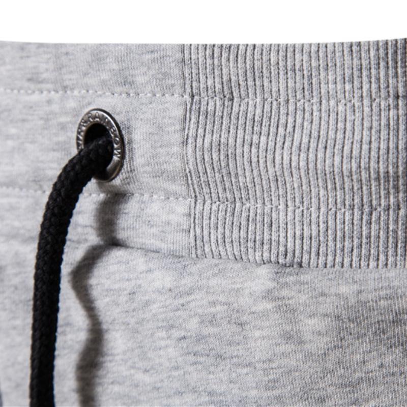 Мужские шорты из 100% хлопка, однотонные повседневные шорты с вышивкой, мужские новые летние модные повседневные спортивные шорты высокого качества высокого качества для мужчин