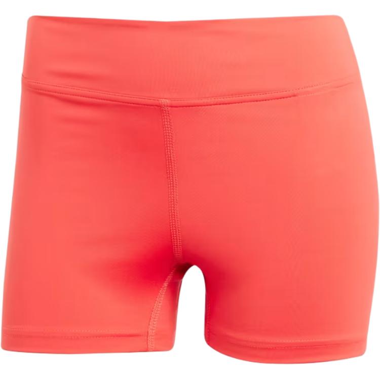 Adidas Hollow Slim Fit Round Neck Short Dress With Leggings Women Dresses Red IN6166