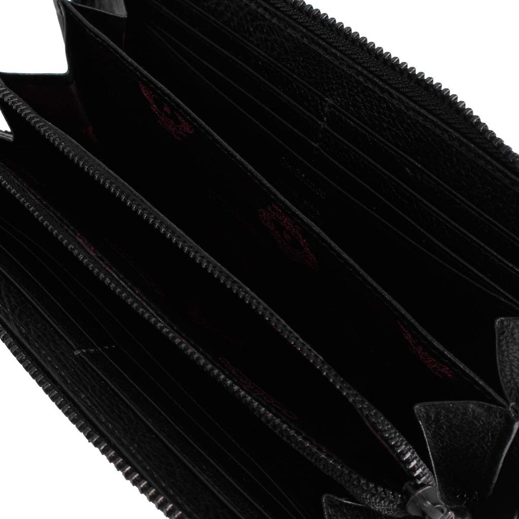 Orobianco Длинный кошелек ORS-092600, Черный, Кошелек на круговой молнии