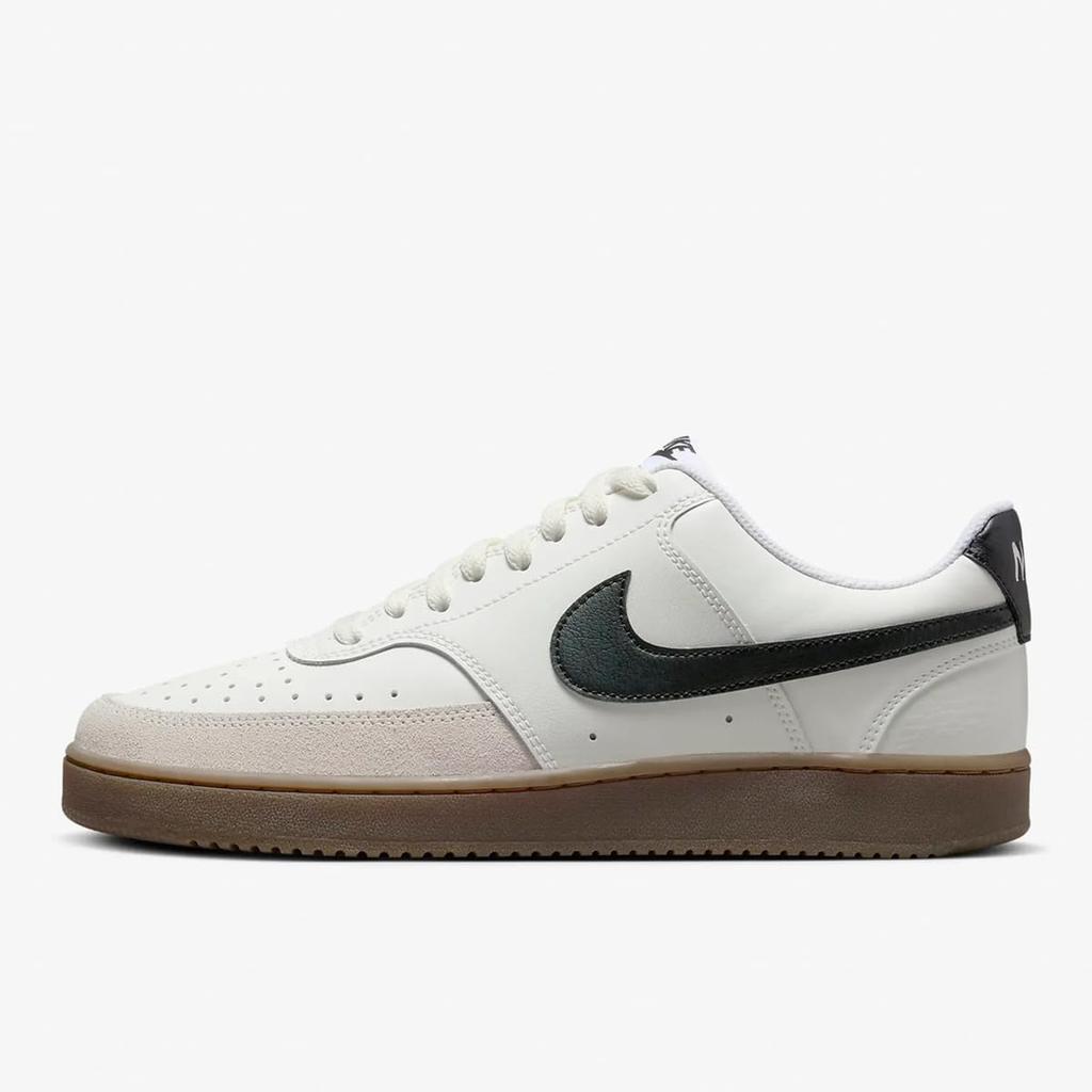 Nike Court Vision Low Allwood Размер Япония FQ8075-133, Белый/Светло-коричневый/Белый/Черный, 22.5см,