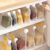 5 шт. мешок для хранения свежих продуктов с носиком, мешок для хранения зерна и прочего зерна, прозрачный герметичный пакет для пищевых продуктов с носиком, принадлежности для домашней кухни
