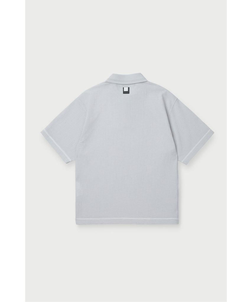 IRO Onder Seerker Collar Short Sleeve T-Shirt Iqtam26709Ivx