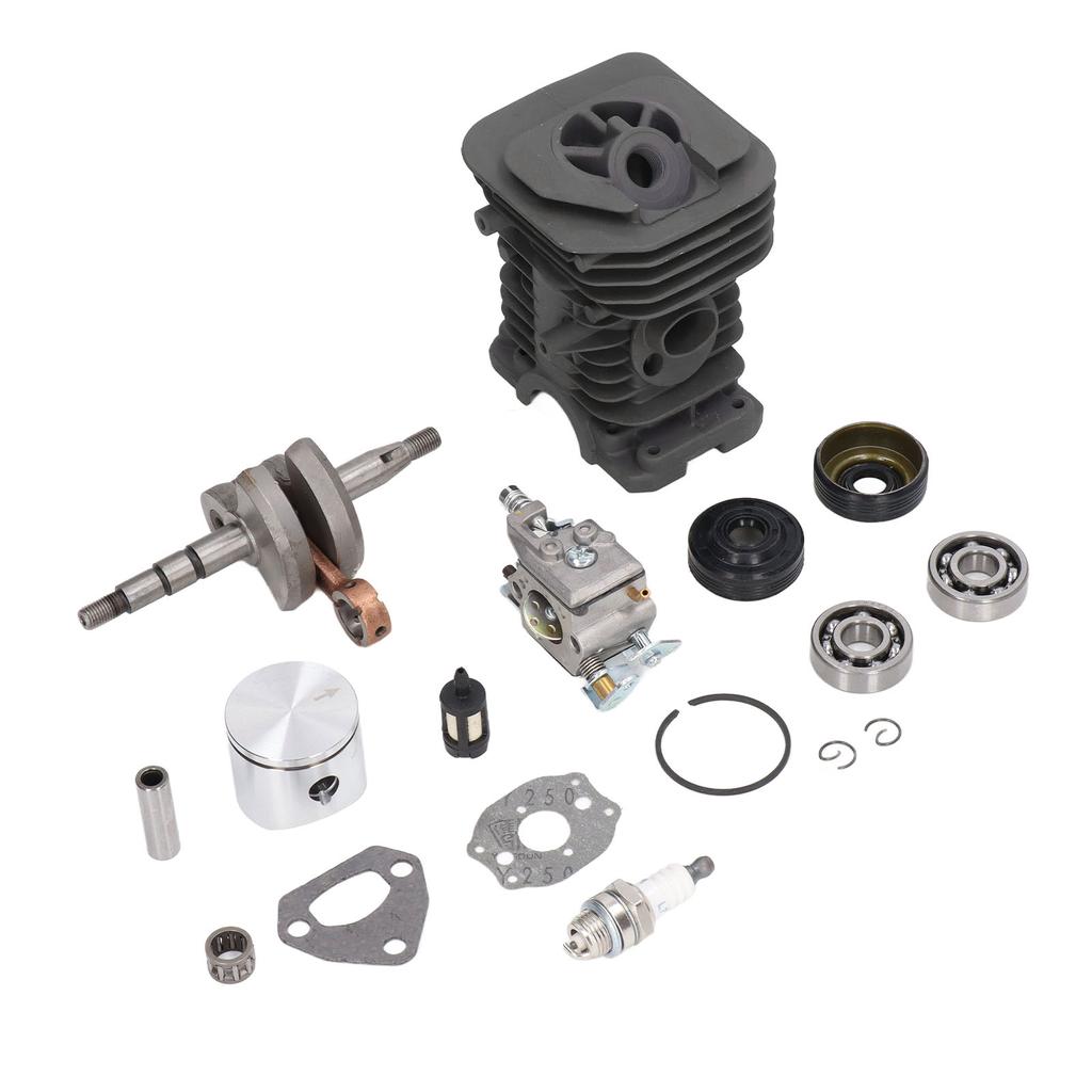 Комплект поршня цилиндра, сменный комплект масляного уплотнения подшипника поршня цилиндра карбюратора для Husqvarna